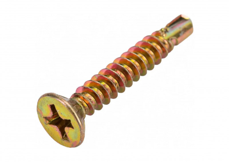 Саморез оконный желтый цинк 3,9х13