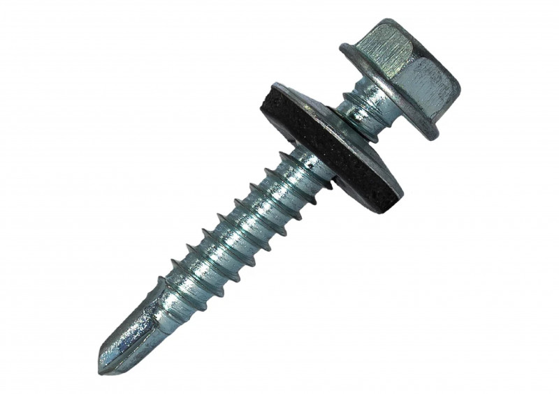 Саморез кровельный HWX7-W-P9 уп/50шт 5,5х38мм ТМ HARDWEX