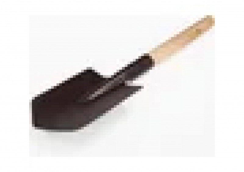 Лопата саперная деревянный черенок 180х155х530мм Polyagro