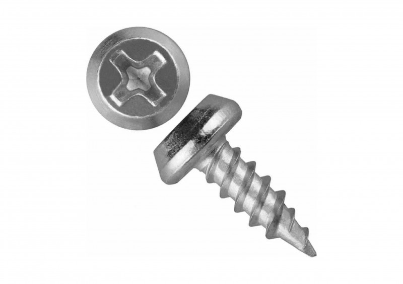 Саморез полуцилинд острый цинк 3,5х11