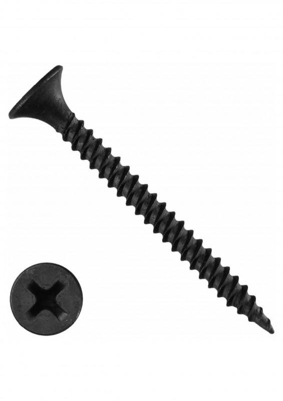 Саморезы по металлу черные 3,5х19 (кг)