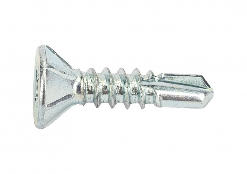 Саморез оконный DIN 7504 белый цинк 3,9х16