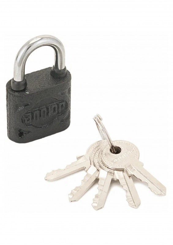 Замок навесной ВС1Ч-350 8мм 5кл полимер Аллюр