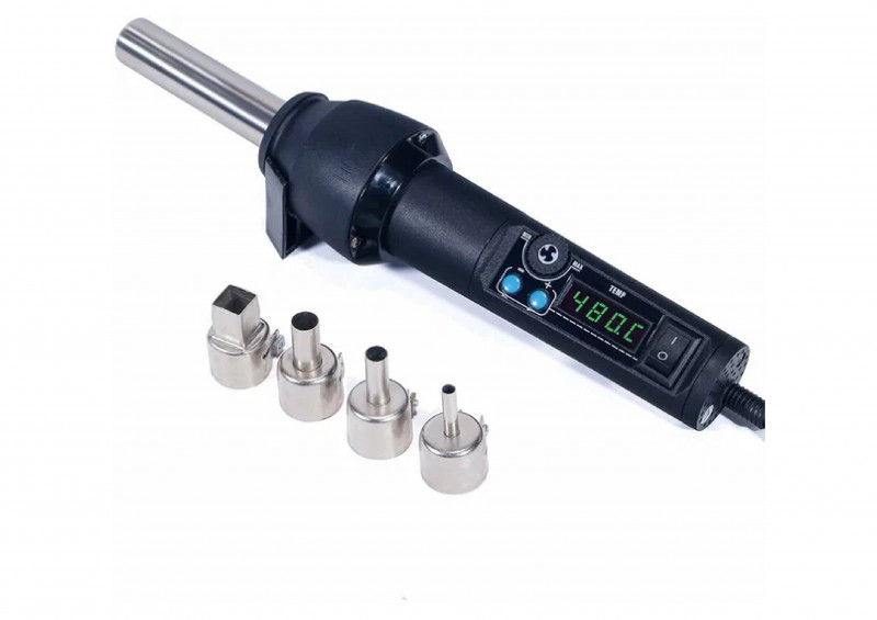 Паяльный фенпортативный 8858-i ELEMENT